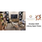 Library Open Times for October 2024